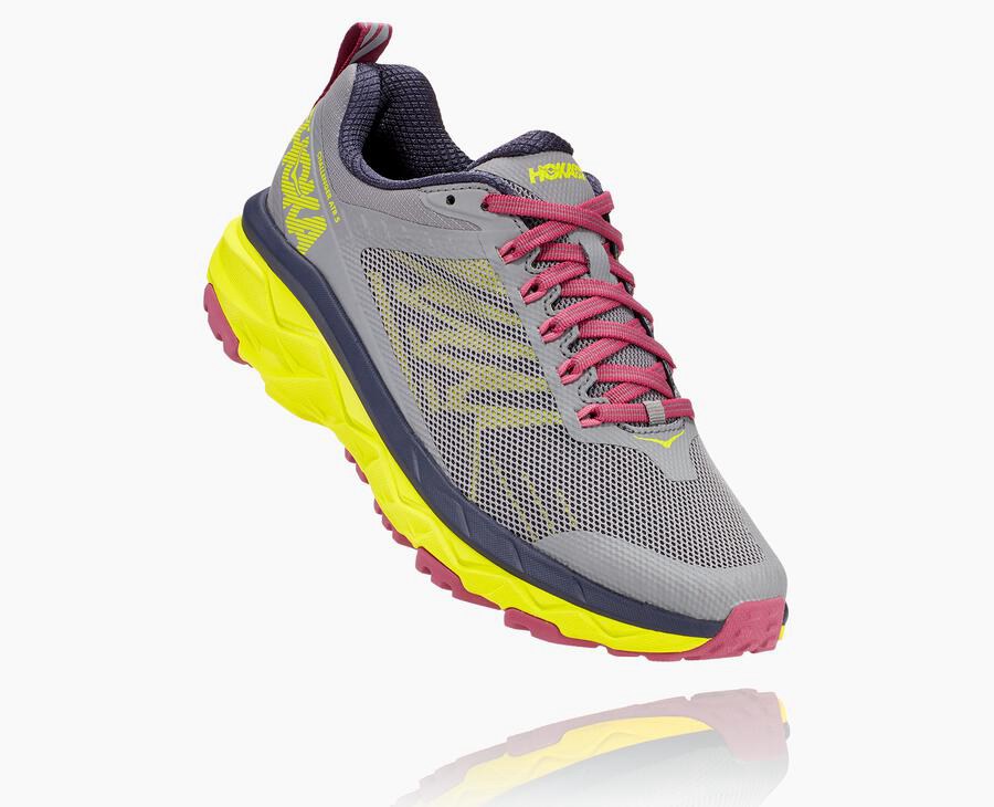 Tenis Trail Hoka One One Feminino Cinzentas - Challenger Atr 5 - 326-DKBVTF